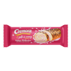 CREMORA Erdbeere Rollkuchen